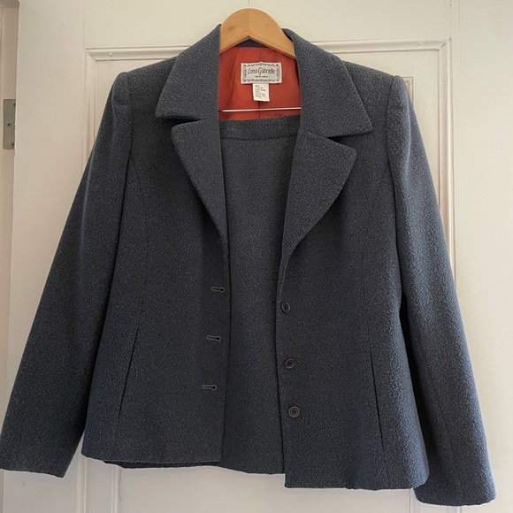 Lena Gabrielle Jackets & Coats Lena Gabrielle Charcoal Gray Suit